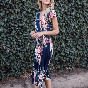 Vici summer getaway wrap dress